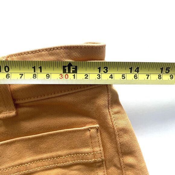 EVERLANE Women’s The Patch Pockets Shorts High Rise Apricot Orange - Picture 7 of 10